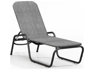 Homecrest Infiniti Air Sensation Sling Aluminum Stackable Adjustable Chaise Lounge HC21320