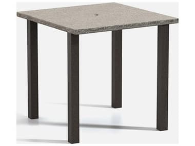 Homecrest Shadow Rock Aluminum 42'' Wide  Square Bar Table HC2542SBRSHNU