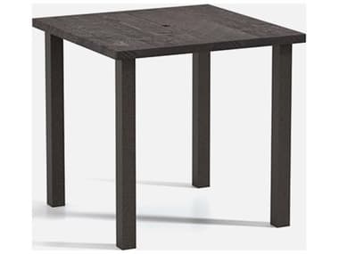 Homecrest Timber Aluminum 42'' Wide Square Post Base Bar Table HC2542SBRTMNU