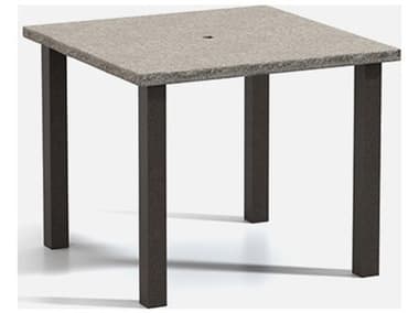 Homecrest Shadow Rock Aluminum 42'' Wide Square Counter Table HC2542SBSHNU