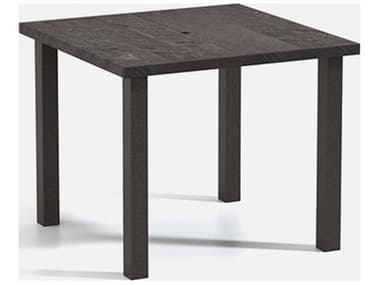 Homecrest Timber Aluminum 42'' Wide Square Post Base Counter Table HC2542SBTMNU