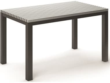 Homecrest Eden Aluminum 60''W x 35''D Rectangular Counter Table HC263460