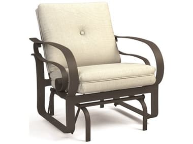 Homecrest Emory Cushion Aluminum Low Back Single Glider Lounge Chair HC2M40A