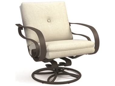 Homecrest Emory Cushion Aluminum Low Back Swivel Rocker Lounge Chair HC2M90A