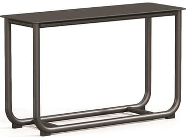 Homecrest Infiniti Air Sensation Sling Aluminum 35''W x 12''D Rectangular End Table HC361235