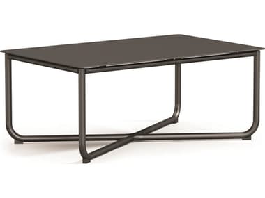 Homecrest Infiniti Air Sensation Sling Aluminum 44''W x 28''D Rectangular Coffee Table HC362844