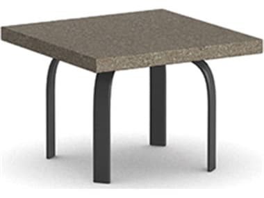 Homecrest Stonegate Natural Series Aluminum 24" Square End Table HC3722SSG