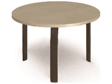 Homecrest Stonegate Aluminum 24'' Round End Table HC3723RSG