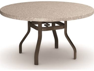 Homecrest Shadow Rock Aluminum 42'' Round Dining Table HC3742RDSHNU