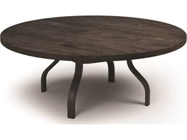 Homecrest Timber Aluminum 54'' Round Chat Table HC3754RCTMNU