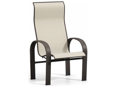 Homecrest Magneta Sling Aluminum High Back Dining Arm Chair HC41379
