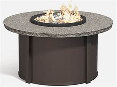 Homecrest Shadow Rock Aluminum 42'' Round Fire Pit Table Top HC42RSHFPTT