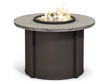 Homecrest Shadow Rock Aluminum 42'' Round Fire Pit Table HC42RSHFPTT89RDC