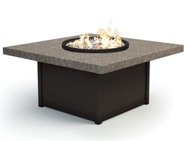 Homecrest Stonegate Aluminum 42'' Square Fire Pit Table HC42SQSGTT89SNC