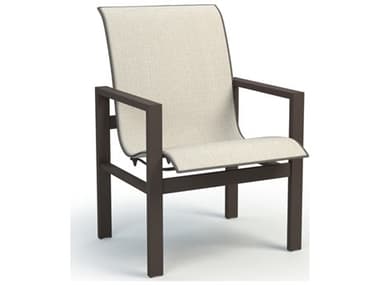Homecrest Sutton Sling Aluminum Low Back Dining Arm Chair HC45370