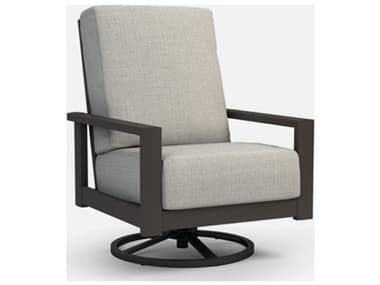 Homecrest Elements Cushion Aluminum Swivel Rocker High Back Lounge Chair HC5192A