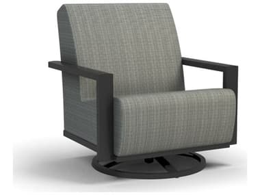 Homecrest Elements Air Sensation Sling Aluminum Swivel Rocker Lounge Chair HC51AR901