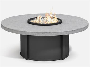 Homecrest Concrete Aluminum 54'' Round Fire Pit Table Top HC54RCTFPTT