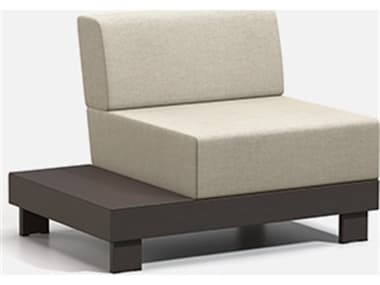 Homecrest Urban Cushion Aluminum Right Table Lounge Chair HC8339R