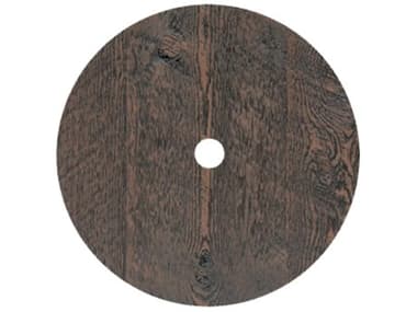 Homecrest Timber Faux Wood 30'' Wide Round Top with Umbrella Hole HCC0030RTMWH