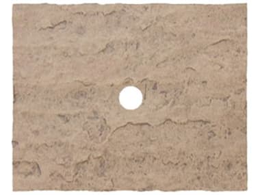 Homecrest Sandstone Faux 30''W x 24''D Rectangular Top with Umbrella Hole HCC2430XSSWH