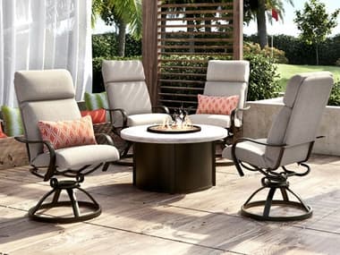 Homecrest Holly Hill Cushion Aluminum Lounge Set HCHOLLYHILLLOUNGESET