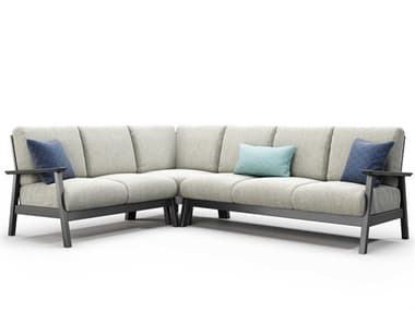 Homecrest Revive Modular Aluminum Cushion Sectional Lounge Set HCREVVEMDLRSECLNGSET