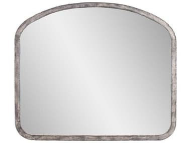 Howard Elliott Marius Arched Antique Silver Wall Mirror HE13418