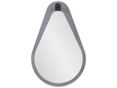 Howard Elliott Saldar Gray Black Wall Mirror HE150006