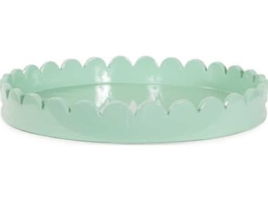 Howard Elliott Scalloped Riviera Light Green Serving Tray HE150038