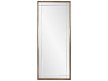 Howard Elliott Chiverny Brass Rectangular Wall Mirror HE170018