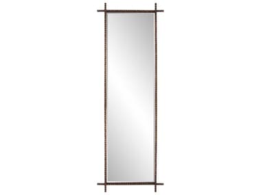 Howard Elliott Isarno Antique Bronze Rectangular Wall Mirror HE170022