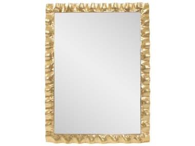 Howard Elliott La Bailadora Textured Gold Rectangular Wall Mirror HE170026