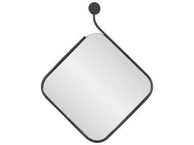 Howard Elliott Hudson Black Square Wall Mirror HE170047