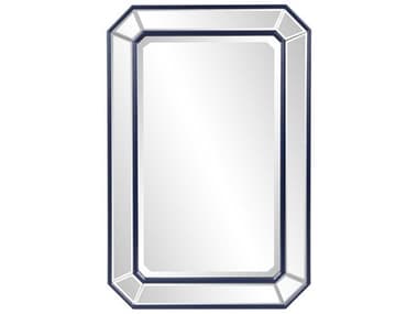 Howard Elliott Leopold Navy Rectangular Wall Mirror HE180000