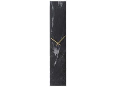 Howard Elliott Mies Black Marble Monolith Clock HE190024