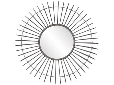 Howard Elliott Kenton Graphite Sunburst Wall Mirror HE19117