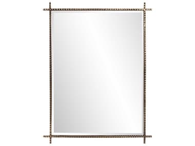 Howard Elliott Isarno Bronze Rectangular Wall Mirror HE19121