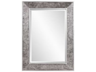 Howard Elliott Corbin Textured Silver 30''W x 40''H Rectangular Wall Mirror HE19143