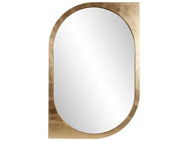 Howard Elliott Klimt Gold Oval Wall Mirror HE230011