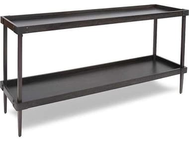 Howard Elliott Avenue Rectangular Wood Dark Bronze Console Table HE27004