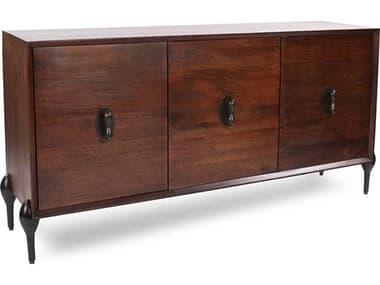 Howard Elliott Westchester 68" Mango Wood Bronze Sideboard HE27008