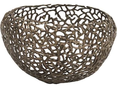 Howard Elliott Bronze Decorative Bowl HE35083