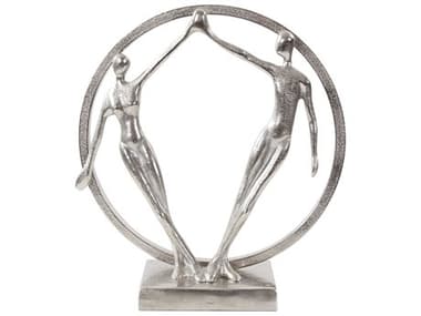 Howard Elliott Love Bright Silver Love Affair Sculpture HE35297