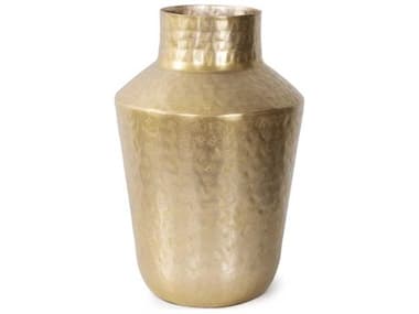 Howard Elliott Espen Matte Gold Wide Mouth Slanted Jar HE35334