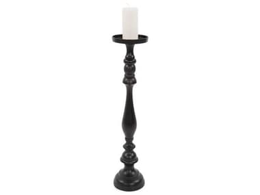 Howard Elliott Zara Ebony Extra Large Pillar Candle Holder HE35358