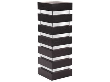 Howard Elliott Square Wood Espresso End Table HE37125