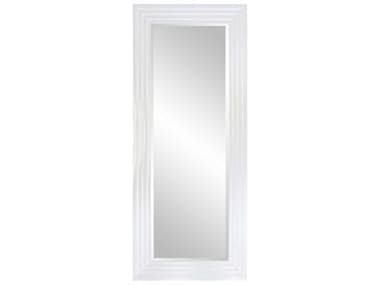 Howard Elliott Delano Glossy White 34''W x 82''H Rectangular Wall Mirror HE43057W