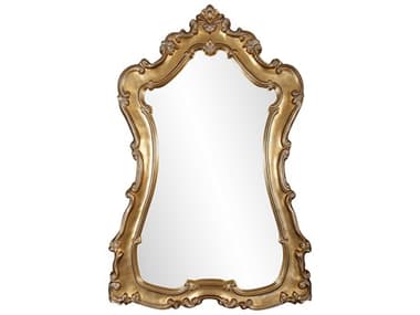 Howard Elliott Lorelei Aged Gold 60''W x 89''H Floor Mirror HE43161