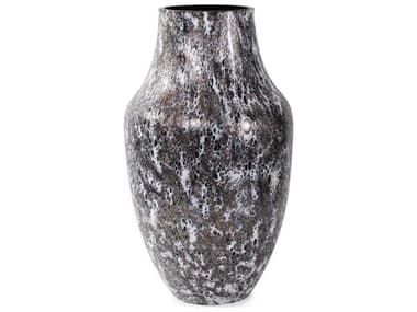 Howard Elliott Zynsky Mocha Art Glass Vase HE44102